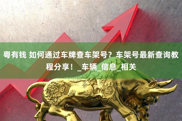 粤有钱 如何通过车牌查车架号？车架号最新查询教程分享！_车辆_信息_相关